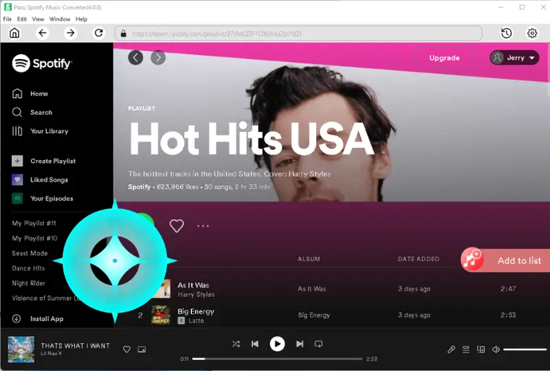 Pazu Spotify Music Converter كامل مفعل
